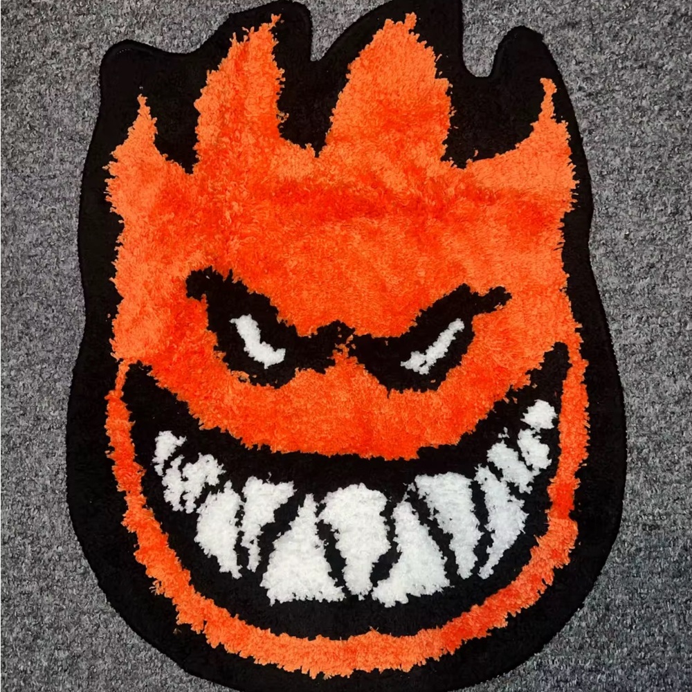 Spitfire Orange and Black Rug